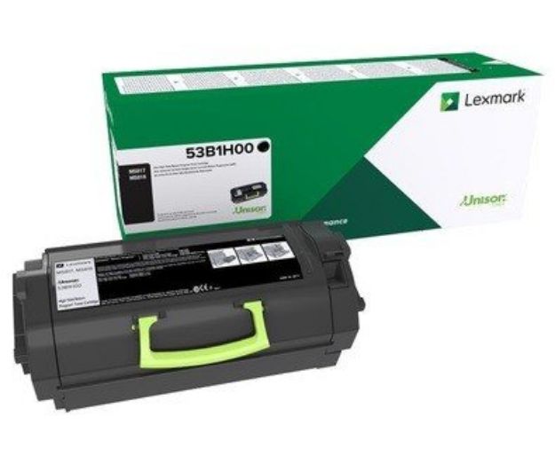 Picture of Lexmark Black Toner Cartridge 25K pages - 53B2H00