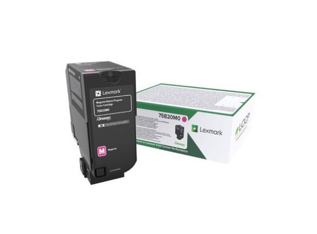 Picture of Lexmark Magenta Toner Cartridge 10K pages - 75B20M0