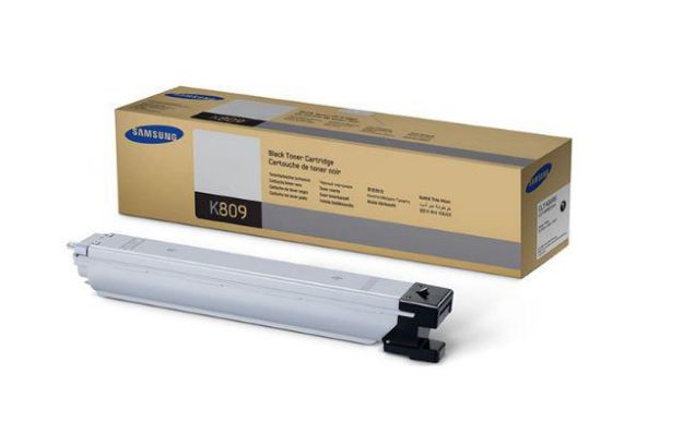 Picture of Samsung CLTK809S Black Toner Cartridge 20K pages - SS607A