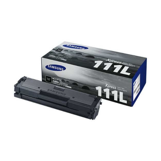 Picture of Samsung MLT-D111L Black Toner Cartridge 1.8K pages - SU799A