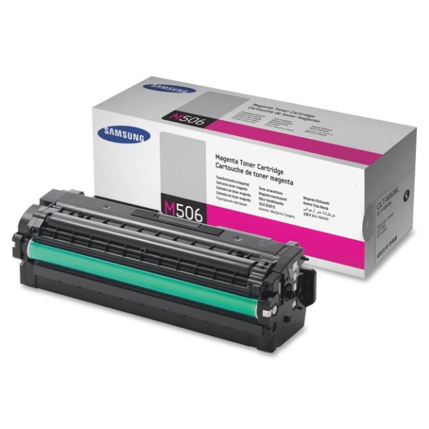 Picture of Samsung CLTM506L Magenta Toner Cartridge 3.5K pages - SU305A