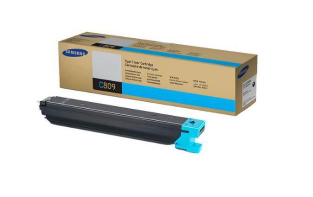 Picture of Samsung CLTC809S Cyan Toner Cartridge 15K pages - SS567A