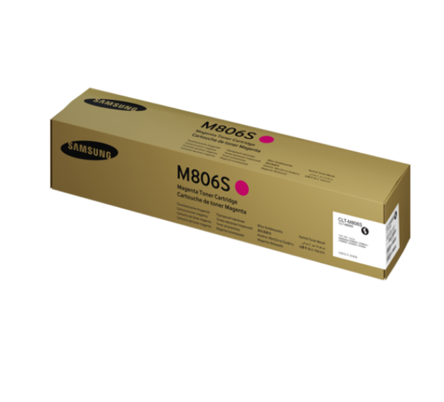 Picture of Samsung CLTM806S Magenta Toner Cartridge 30K pages - SS635A