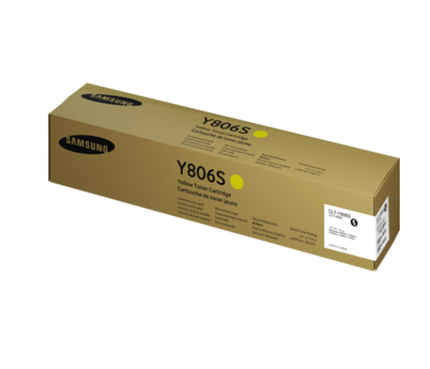 Picture of Samsung CLTY806S Yellow Toner Cartridge 30K pages - SS728A