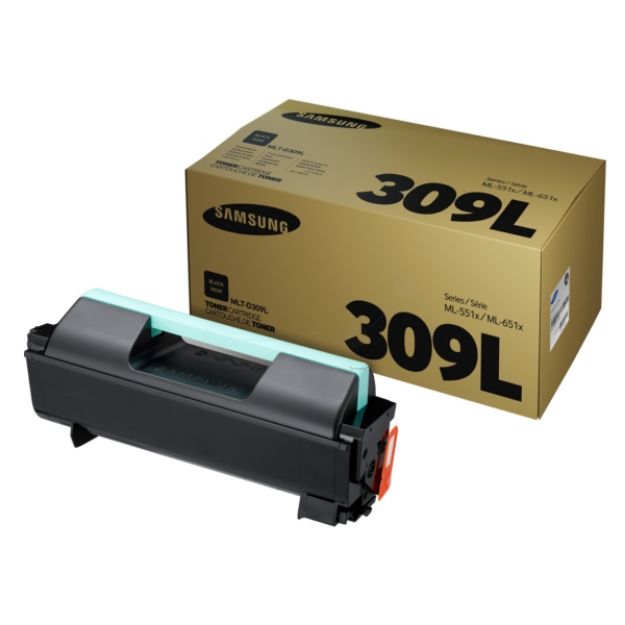 Picture of Samsung MLTD309L Black Toner Cartridge 30K pages - SV096A