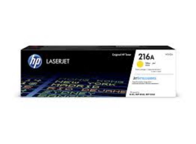 Picture of HP 216A Yellow Standard Capacity Toner Cartridge 850 pages for HP Color LaserJet Pro MFP M182/M183 series - W2412A