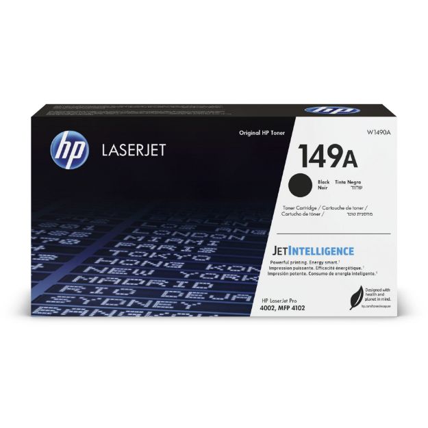 Picture of HP 149A Standard Capacity Black Toner Cartridge - W1490A