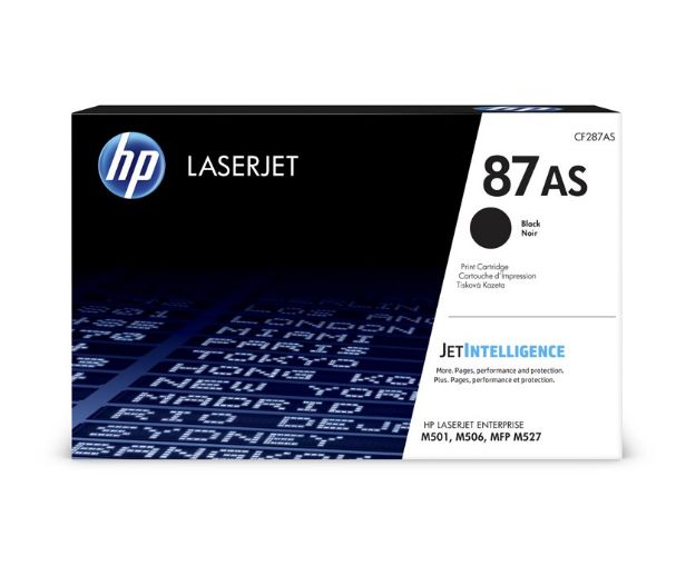 Picture of HP 87AS Low Capacity Black Toner Cartridge - CF287AS