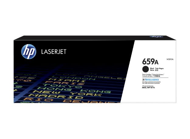 Picture of HP 659A Black Standard Capacity Toner 16K pages for HP LaserJet Enterprise MFP M776 / M856 - W2010A