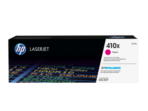 Picture of HP 410X High Capacity Magenta Toner Cartridge - CF413X