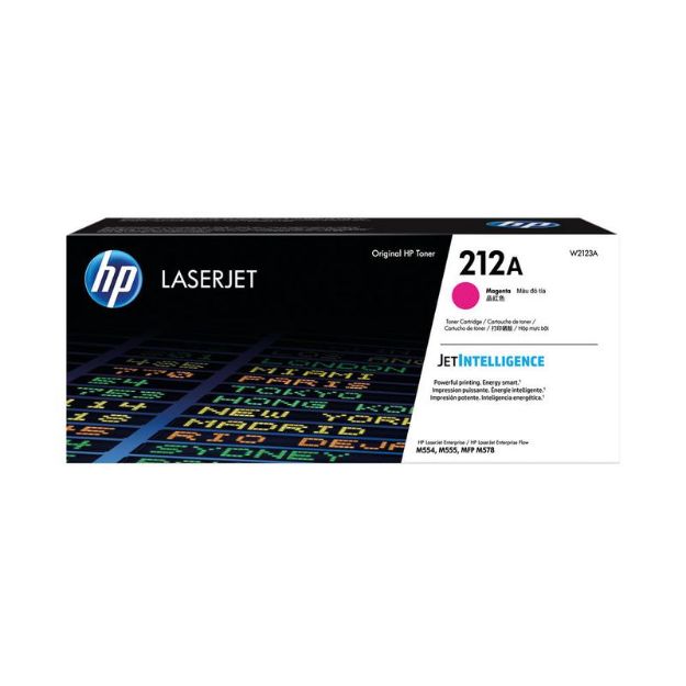 Picture of HP 212A Magenta Standard Capacity Toner 4.5K pages - W2123A