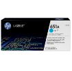 Picture of HP 651A Cyan Standard Capacity Toner 16K pages for HP LaserJet Enterprise M775 - CE341A