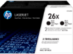 Picture of HP 26X High Capacity Black Toner Cartridge Twinpack - CF226XD