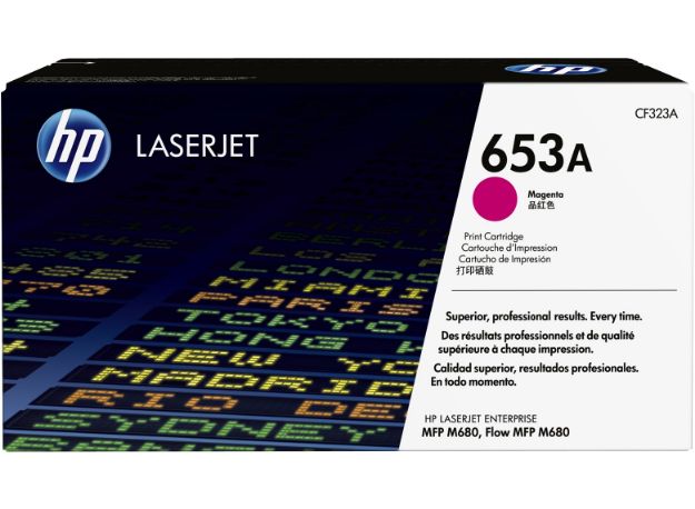 Picture of HP 652A Standard Capacity Magenta Toner Cartridge - CF323A