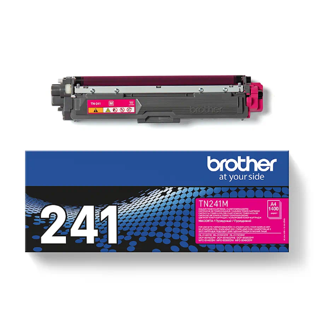 Picture of Brother Magenta Toner Cartridge 1.4k pages - TN241M