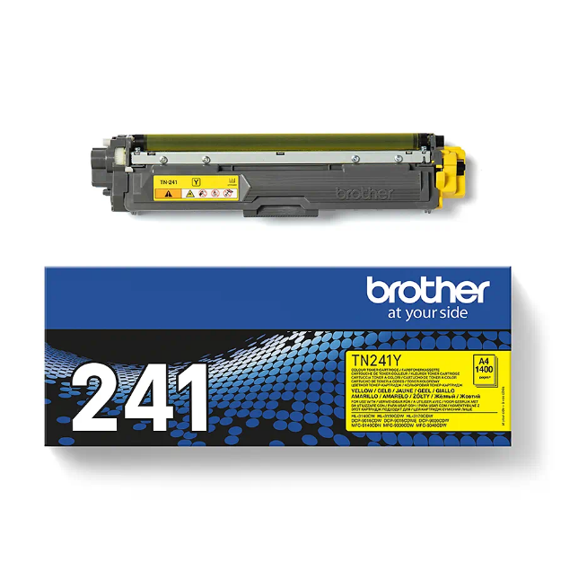 Picture of Brother Yellow Toner Cartridge 1.4k pages - TN241Y