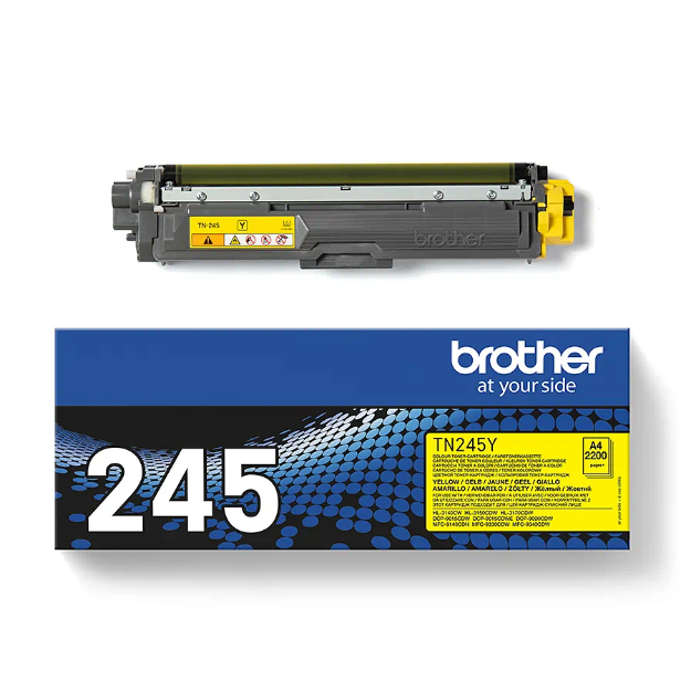 Picture of Brother Yellow Toner Cartridge 2.2k pages - TN245Y