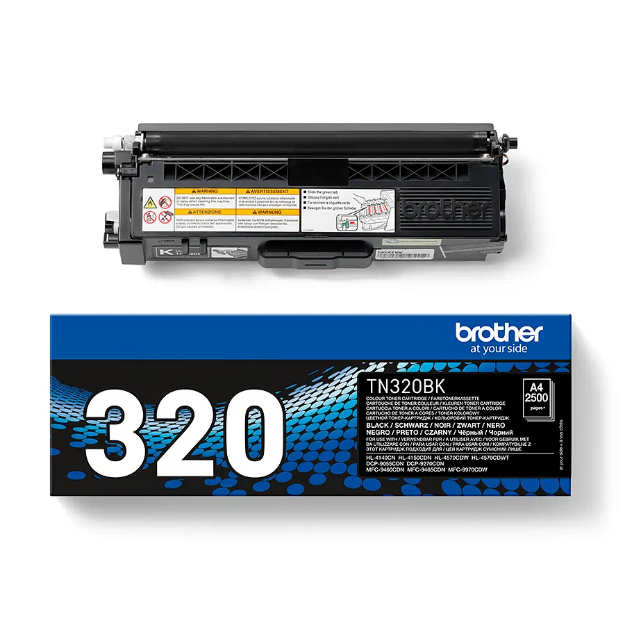 Picture of Brother Black Toner Cartridge 2.5k pages - TN320BK