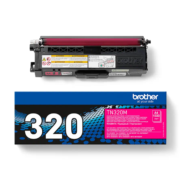 Picture of Brother Magenta Toner Cartridge 1.5k pages - TN320M