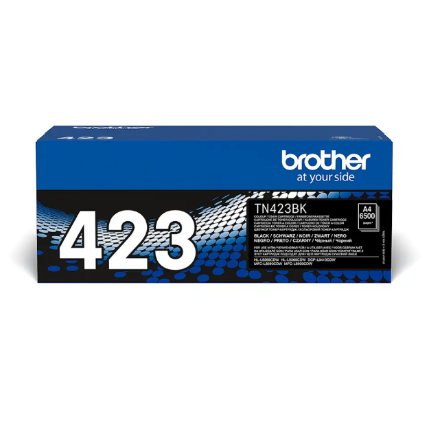 Picture of Brother Black Toner Cartridge 6.5k pages - TN423BK