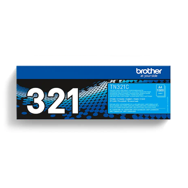 Picture of Brother Cyan Toner Cartridge 1.5k pages - TN321C