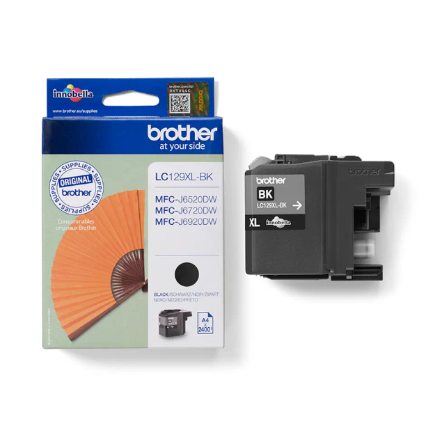 Picture of Brother Black High Capacity Ink Cartridge 50ml - LC129XLBK