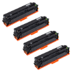 Picture of Compatible HP W2410A / W2411A / W2412A / W2413A Multipack Toner Cartridges