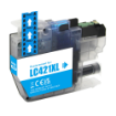 Picture of Compatible Brother LC421XL High Capacity Cyan Ink Cartridge