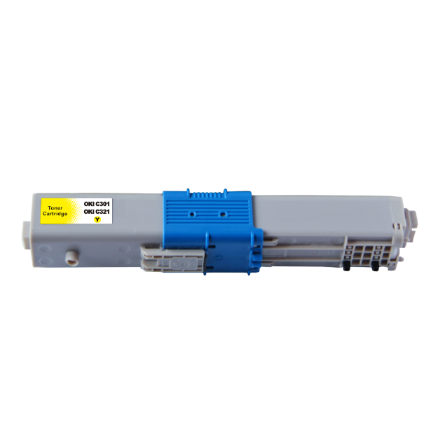 Picture of Compatible Oki C301 Yellow Toner Cartridge