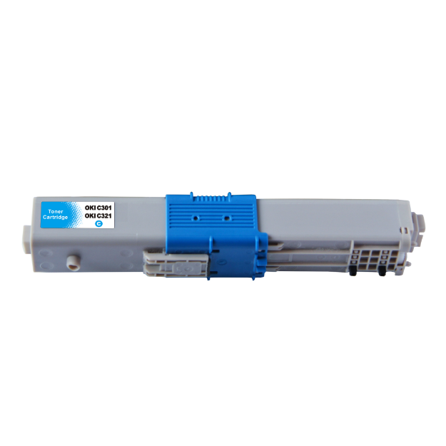 Picture of Compatible Oki C301dn Cyan Toner Cartridge