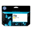 Picture of HP 728 Yellow Standard Capacity Ink Cartridge 130ml - F9J65A