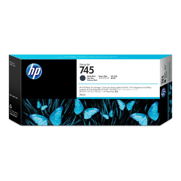 Picture of HP 745 Photo Black High Capacity Ink Cartridge 300ml - F9K04A