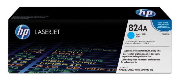 Picture of  HP Colour LaserJet CP6015dn Cyan Toner Cartridge