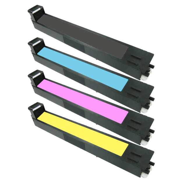 Picture of Compatible HP Colour LaserJet CP6015dn Multipack Toner Cartridges