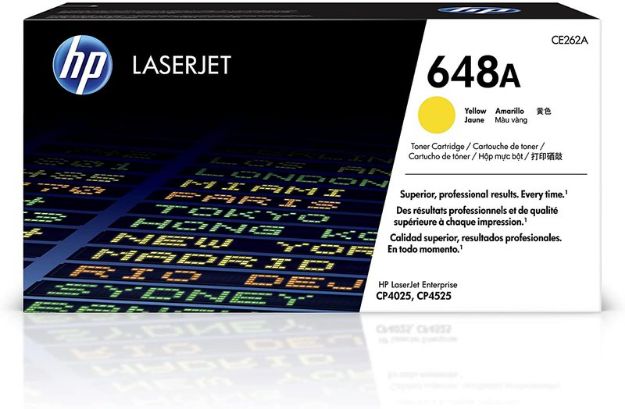 Picture of  HP Colour LaserJet CP4525n Yellow Toner Cartridge