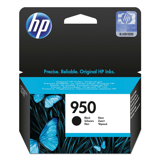 Picture of HP 950 Black Standard Capacity Ink Cartridge 24ml - CN049A