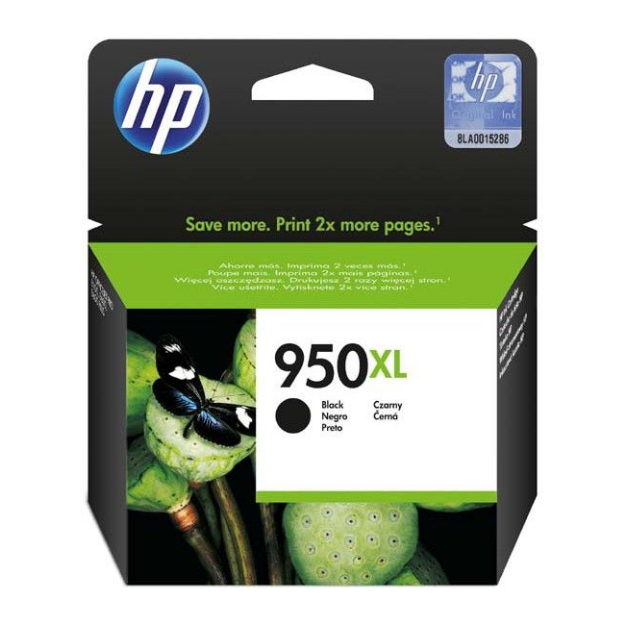 Picture of HP 950XL Black High Capacity Ink Cartridge 53ml - CN045A