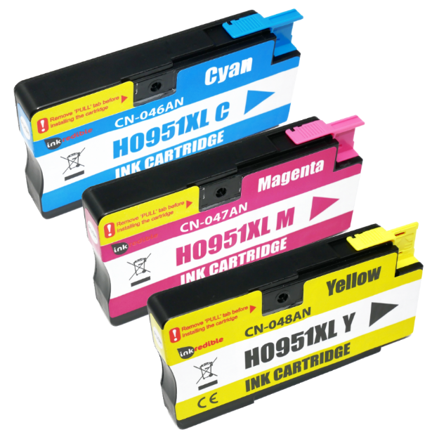 Picture of Compatible HP 951XL High Capacity Colour Multipack Ink Cartridges