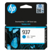 Picture of OEM HP 937 Cyan Ink Cartridge