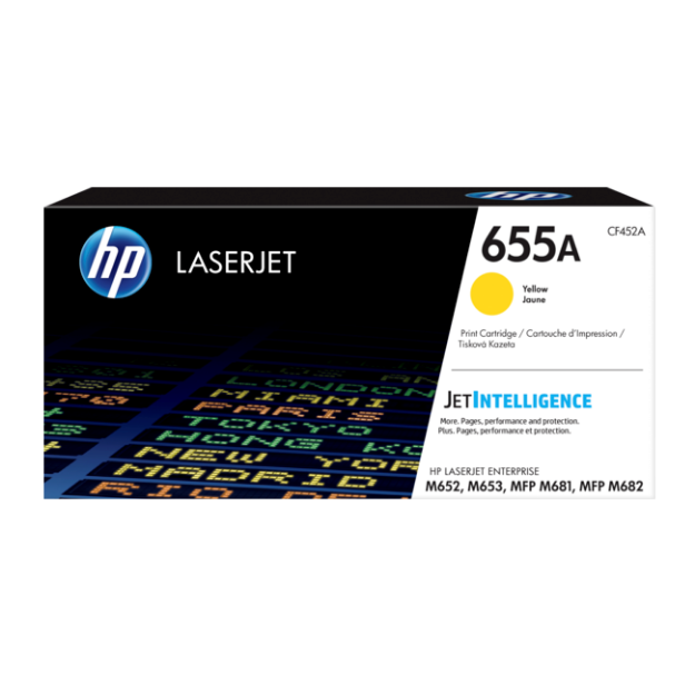 Picture of  HP Colour LaserJet Enterprise MFP M681dh Yellow Toner Cartridge