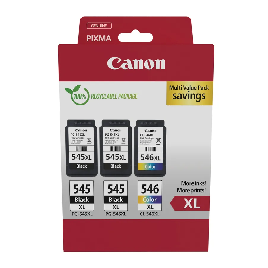 Buy OEM Canon Pixma TS3100 Series High Capacity Combo (3 Pack) Ink ...