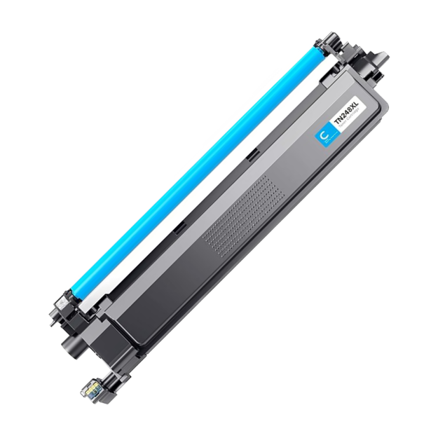 Picture of Compatible Brother TN248XL High Capacity Cyan Toner Cartridge