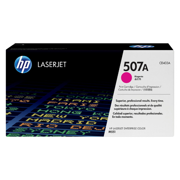 Picture of HP Standard Capacity Magenta Toner Cartridge - CE403A