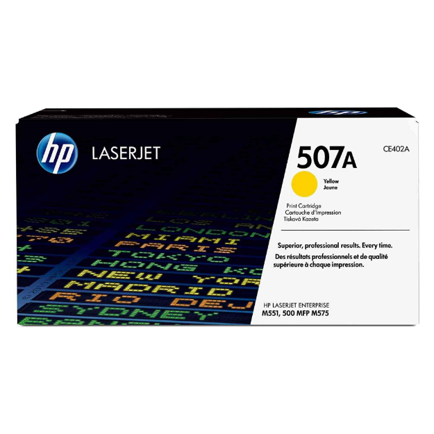 Picture of HP Standard Capacity Yellow Toner Cartridge - CE402A