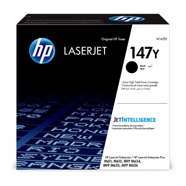 Picture of HP 147Y Extra High Capacity Black Toner Cartridge - W1470Y