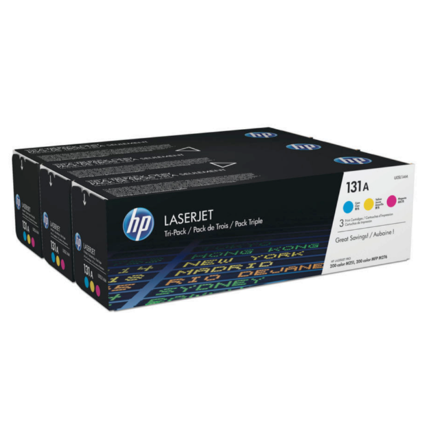 Picture of HP 131A Standard Capacity Colour Multipack Toner Cartridges - U0SL1AM