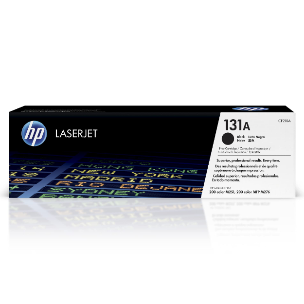 Picture of HP 131A Standard Capacity Black Toner Cartridge - CF210A