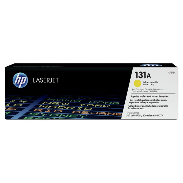 Picture of HP 131A Standard Capacity Yellow Toner Cartridge - CF212A