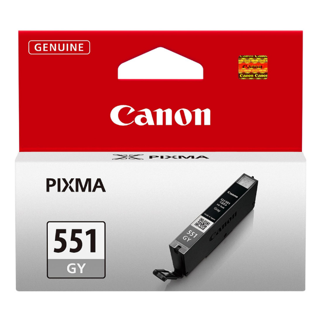 Picture of Canon CLI-551 Grey Standard Capacity Ink Cartridge 7ml - 6512B001