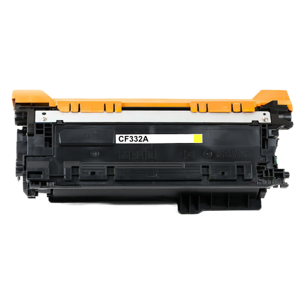 Picture of Compatible HP CF332A Yellow Toner Cartridge